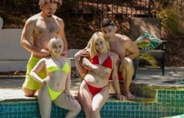Haley Spades, Minxx Marley - Stepsisters Teenie Bikinis